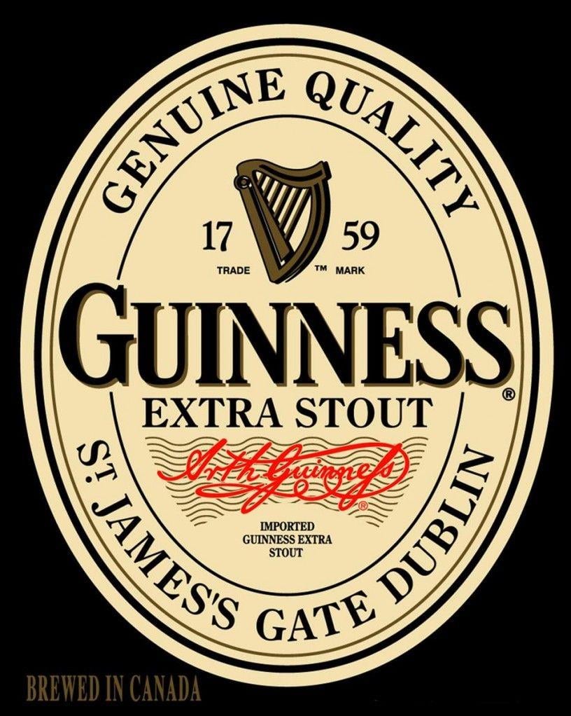 Guinness Extra Stout Logo - Guinness Extra Stout | Haskell's
