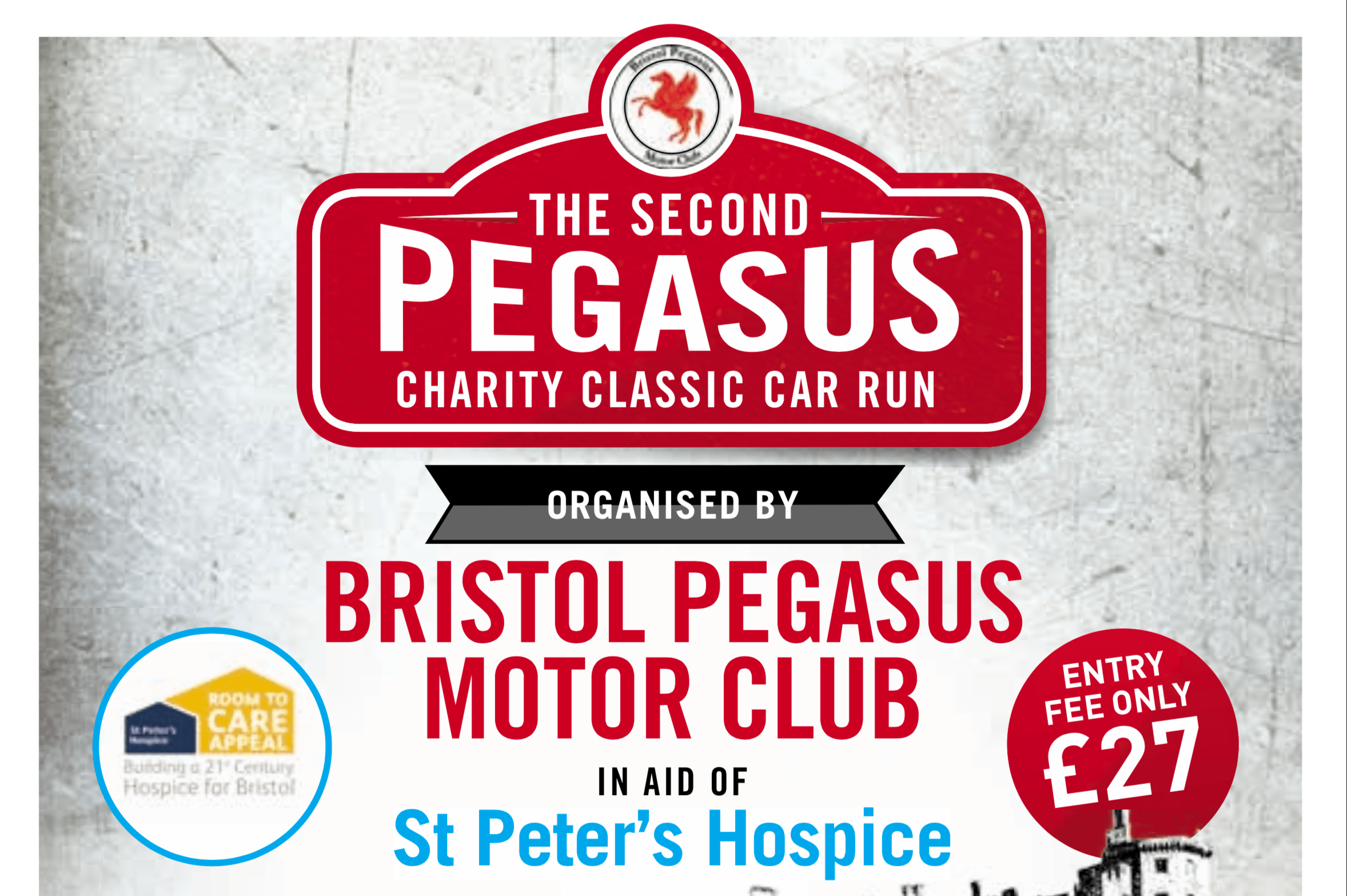 Pegasus Car Logo - Pegasus car club Charity car run 2018