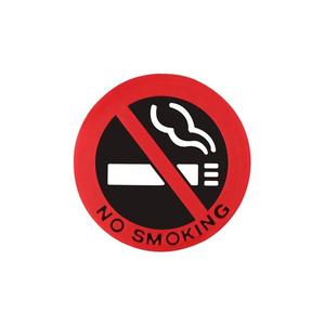 Smoking VW Logo - Onever car-styling Glue Sticker for ford vw peugeot Warning No ...