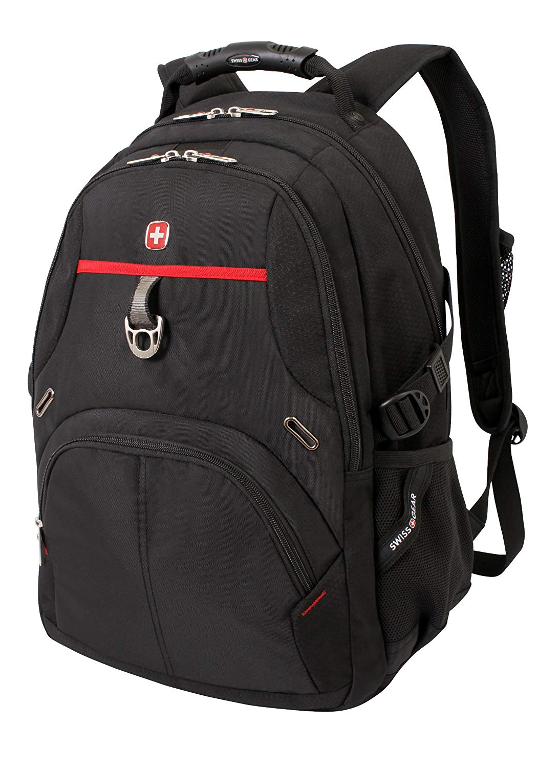 Luggage Red Cross Logo - Amazon.com: Swiss Gear SA3183 Black with Red Laptop Backpack - Fits ...