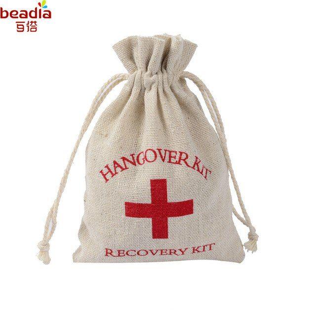 Luggage Red Cross Logo - 10pcs/bag Hot Selling 10X14cm Linen First Aid Bag Red Cross Logo For ...