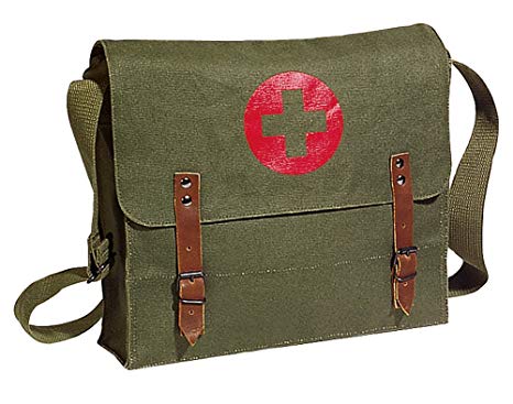 Luggage Red Cross Logo - Amazon.com | Khaki Green Vintage Look Army Red Cross Medic Shoulder ...