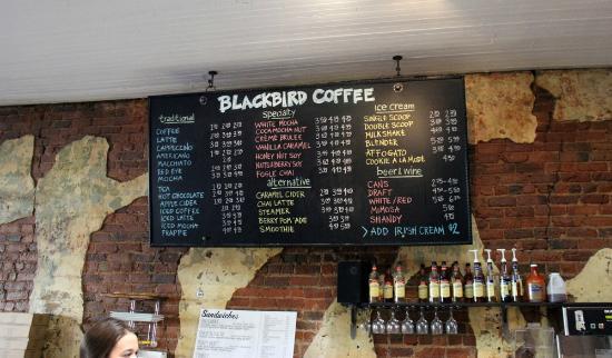 Black Bird GA Logo - Good selection of coffees - Picture of Blackbird Coffee ...