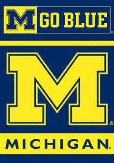 Blue Fan and Yellow Logo - Best University of Michigan fan! image. Michigan go blue