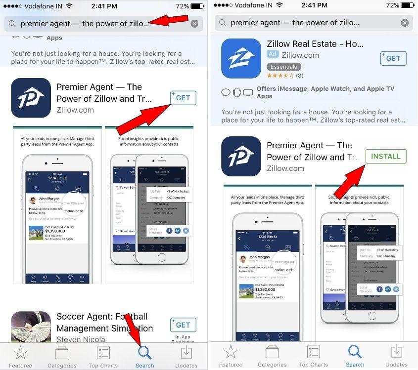 Zillow iPhone Logo - How to Use Premier Agent to Manage Zillow and Trulia At one Place on ...