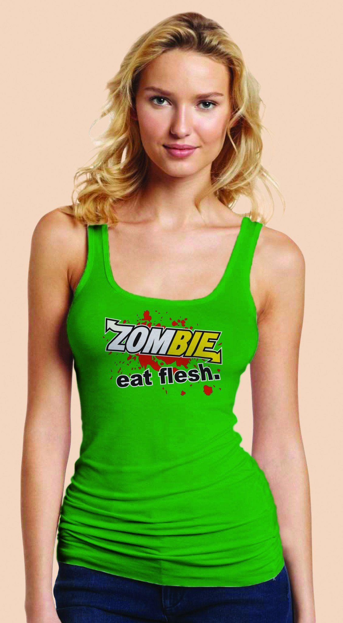 Subway Eat Fresh Logo - Subway: Eat Fresh Logo Parody Spoof T Shirt: Zombie