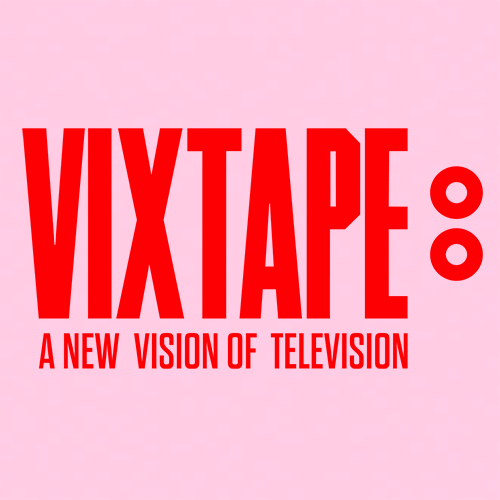 Pink and Red Logo - Vixtape
