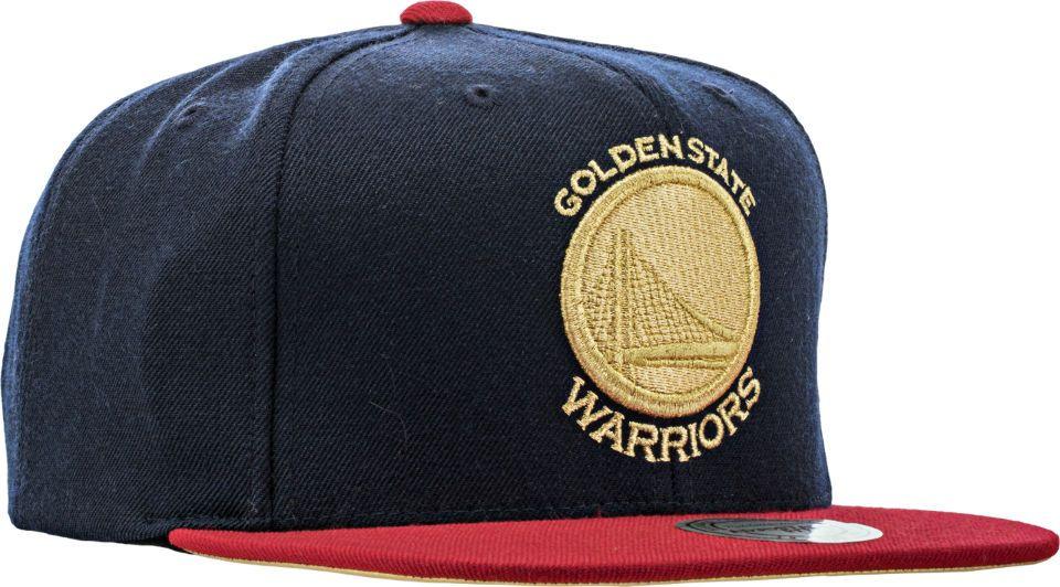 Red Gold and Blue Logo - Mitchell Ness NZS20 FAS 5WARRI Golden State Warriors NBA USA Mens ...