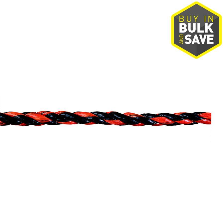 Orange and Blue Hawk Logo - Blue Hawk 3 8 In Twisted Polypropylene Rope (By The Foot) At Lowes.com