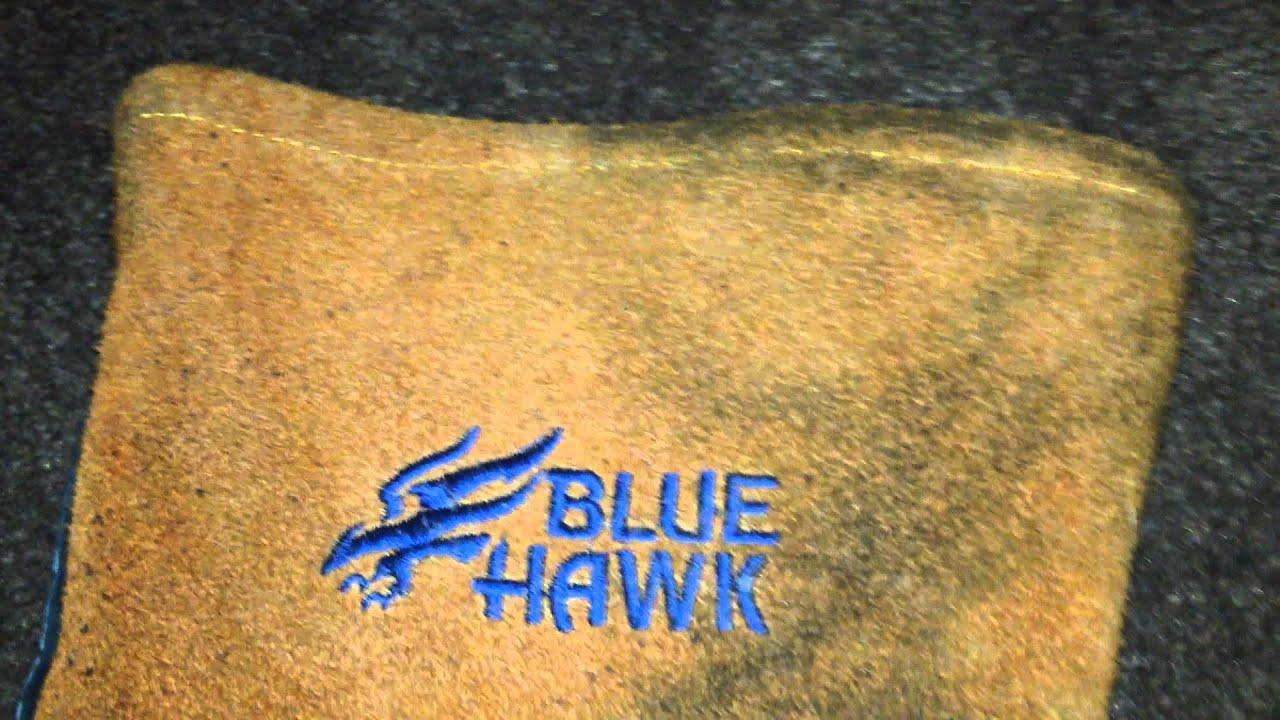 Orange and Blue Hawk Logo - Blue Hawk Gloves - YouTube