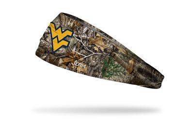 Cool WV Logo - West Virginia University: Logo Realtree Edge Headband