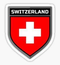 Swiss Shield Logo - Swiss Shield Stickers