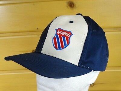 Swiss Shield Logo - VINTAGE K-SWISS SHIELD logo strapback hat cap adult OSFA deadstock ...