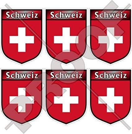 Swiss Shield Logo - Amazon.com: SWITZERLAND Suisse Swiss Shield SCHWEIZ 40mm (1,6 ...