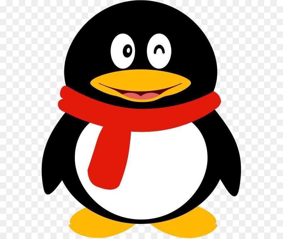QQ Messenger Logo - Penguin Tencent QQ Razorbills - Penguin QQ png download - 635*757 ...