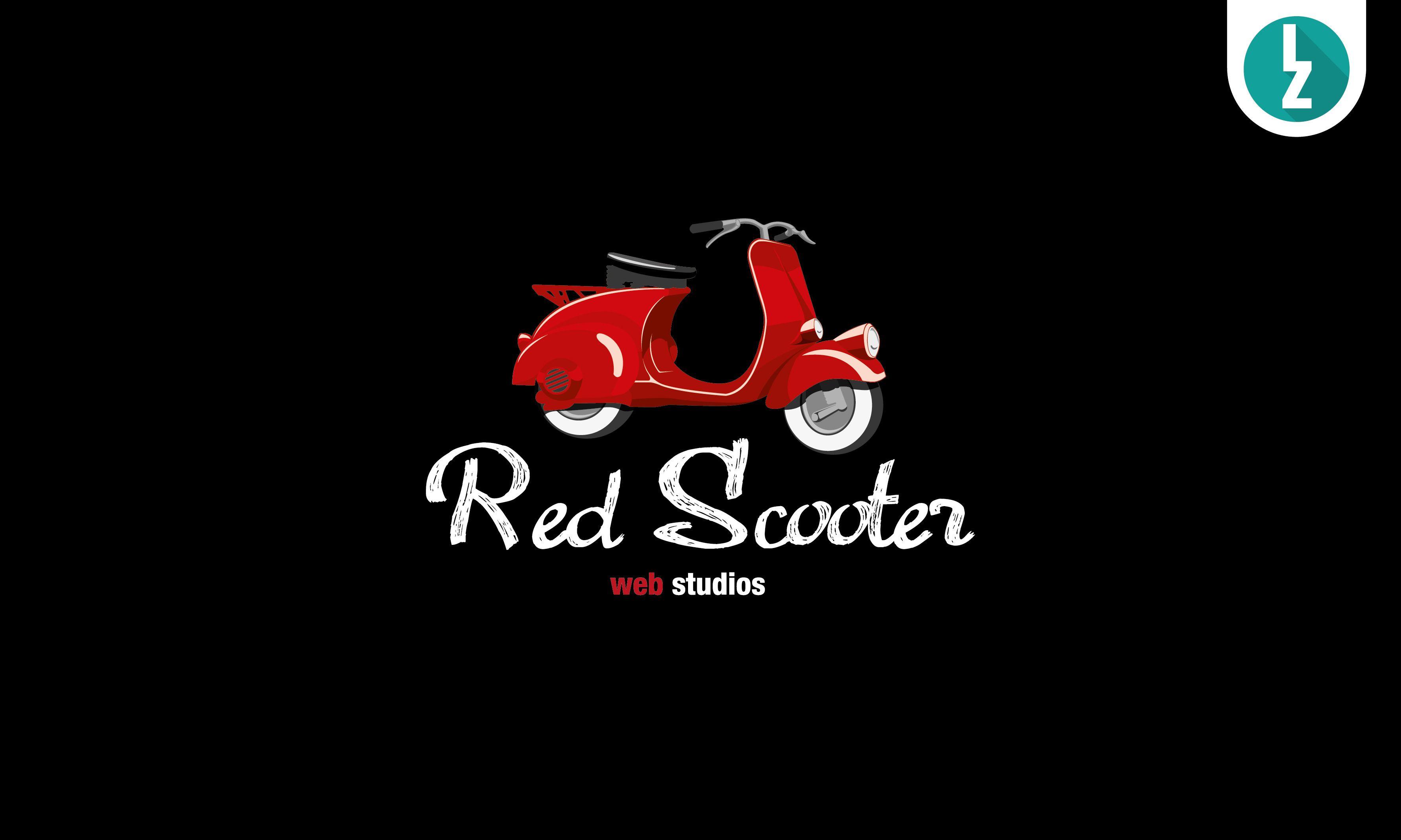 Red Scooters Logo - Red Scooter Logo Design