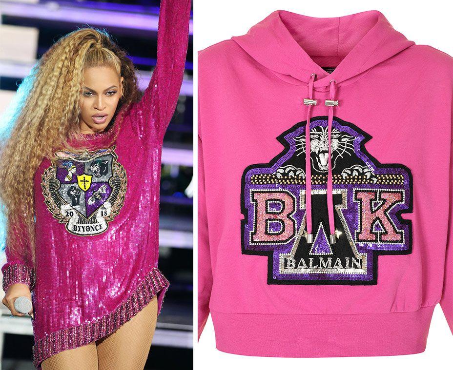 Balmain Beyonce Logo - Coachella Beyonce x Balmain Collection Launches July 2018 To Benefit ...