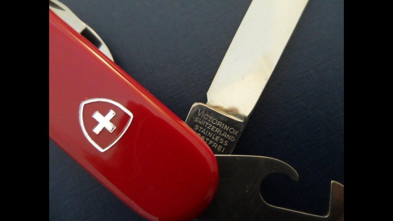 Swiss Shield Logo - Victorinox Spartan Swiss Army Knife. Swiss Army Knives on YouTube