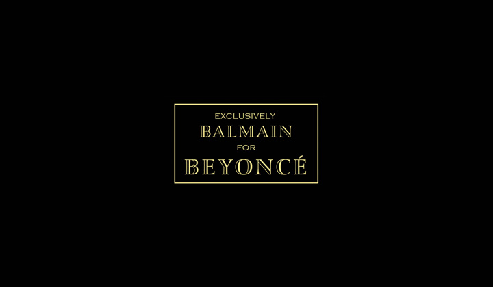Balmain Beyonce Logo - BALMAIN X BEYONCÉ