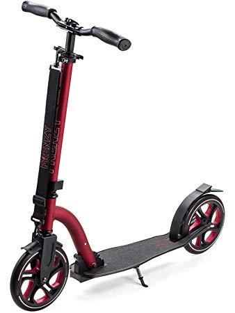 Red Scooters Logo - Frenzy Black Red Logo Commuter Scooter Complete: Frenzy