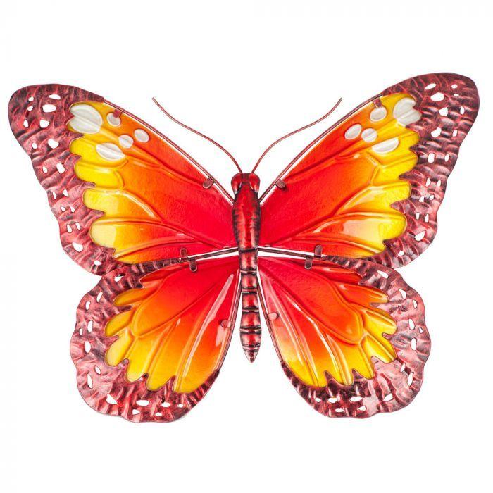 Red and Yellow Butterfly Logo - Butterfly / Yellow