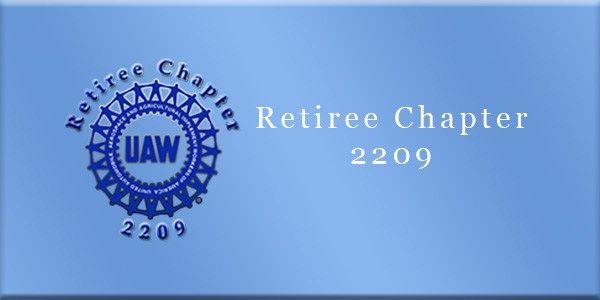 UAW Retiree Logo - UAW Retiree Chapter 2209 - Memoriam - UAW 2209