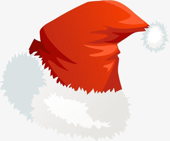 Red and White Sphere Logo - Christmas Red Hat, Christmas Hat, Happy, White Sphere PNG Image