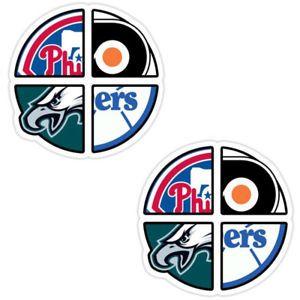 Eagles Phillies Flyers Combined Logo - Phila Sports Combined Phillies, Eagles, Flyers, 76er Cornhole Board ...