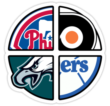 Eagles Phillies Flyers 76Ers Logo - All I Want For Christmas | God and Sports