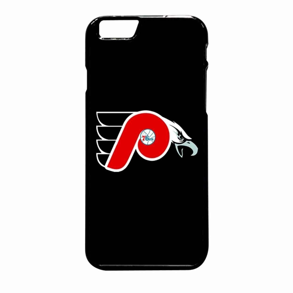 Eagles Phillies Flyers Combined Logo - Amazon.com: 76ers Phillies Flyers Eagles Case / Color Black Rubber ...