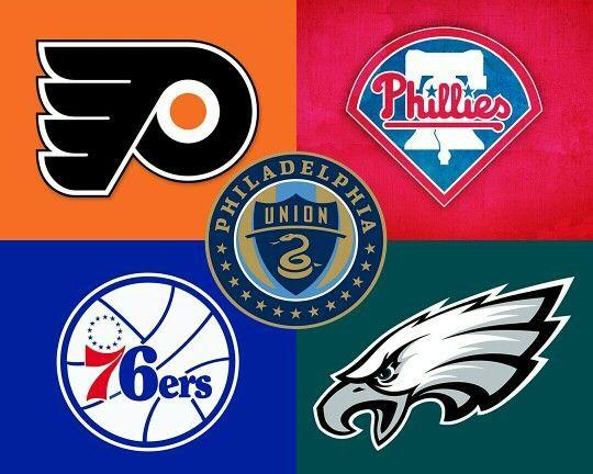 Eagles Phillies Flyers 76Ers Logo - Philadelphia Flyers, Philadelphia Phillies, Philadelphia Union ...