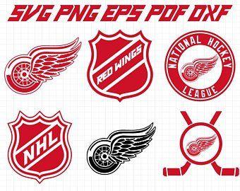 Red Hockey Logo - Red wings logo | Etsy