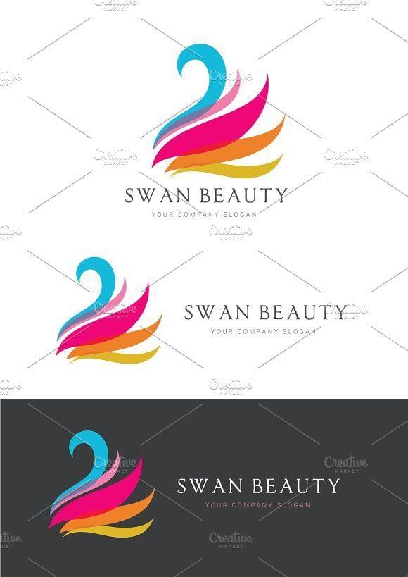 Swan Company Logo - Swan Logo Logo Templates Creative Market