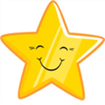 Roblox Star Logo - Star Smiley Face Download[1]