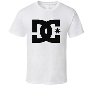DC Shoes Logo - Dc Shoes Logo Extreme Monster 43 Block Skate White T Shirt | eBay