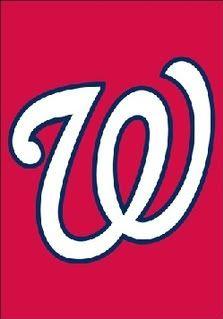 White W Red Background Logo - Seattle Mariners Musings: Letter To Nats Fans