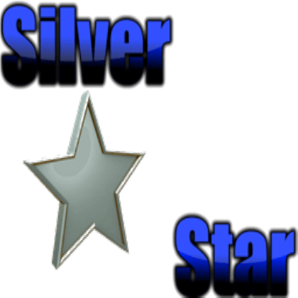 Roblox Star Logo - Silver star Clan Logo - Roblox