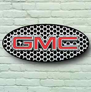 Classic GMC Logo - GMC LOGO 2FT GARAGE SIGN WALL PLAQUE CAR CLASSIC WORKSHOP USA PICK ...