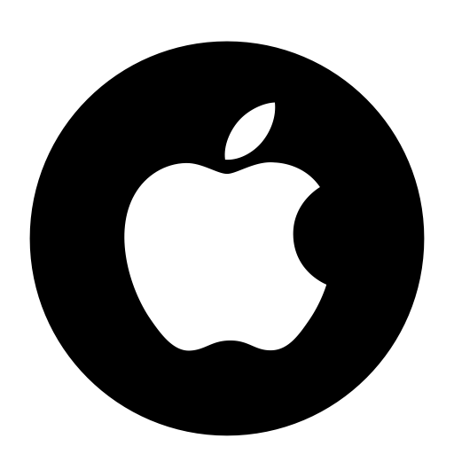 White Transparent Apple Logo Logodix