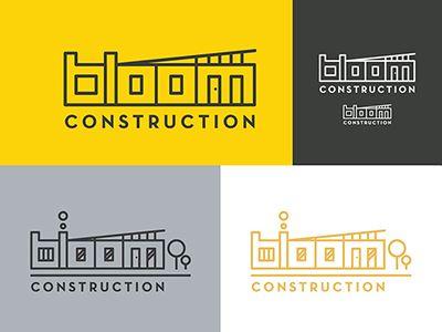 Yellow Bloom Logo - Bloom Construction Logo Concept 2 by Sean Ball | Dribbble | Dribbble