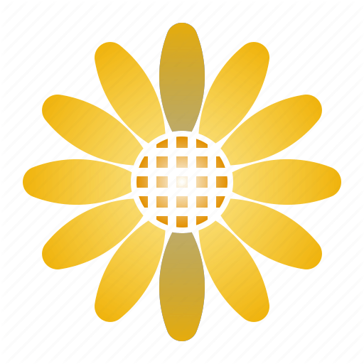 Yellow Bloom Logo - Bloom, daisy, flower, innocence, yellow icon
