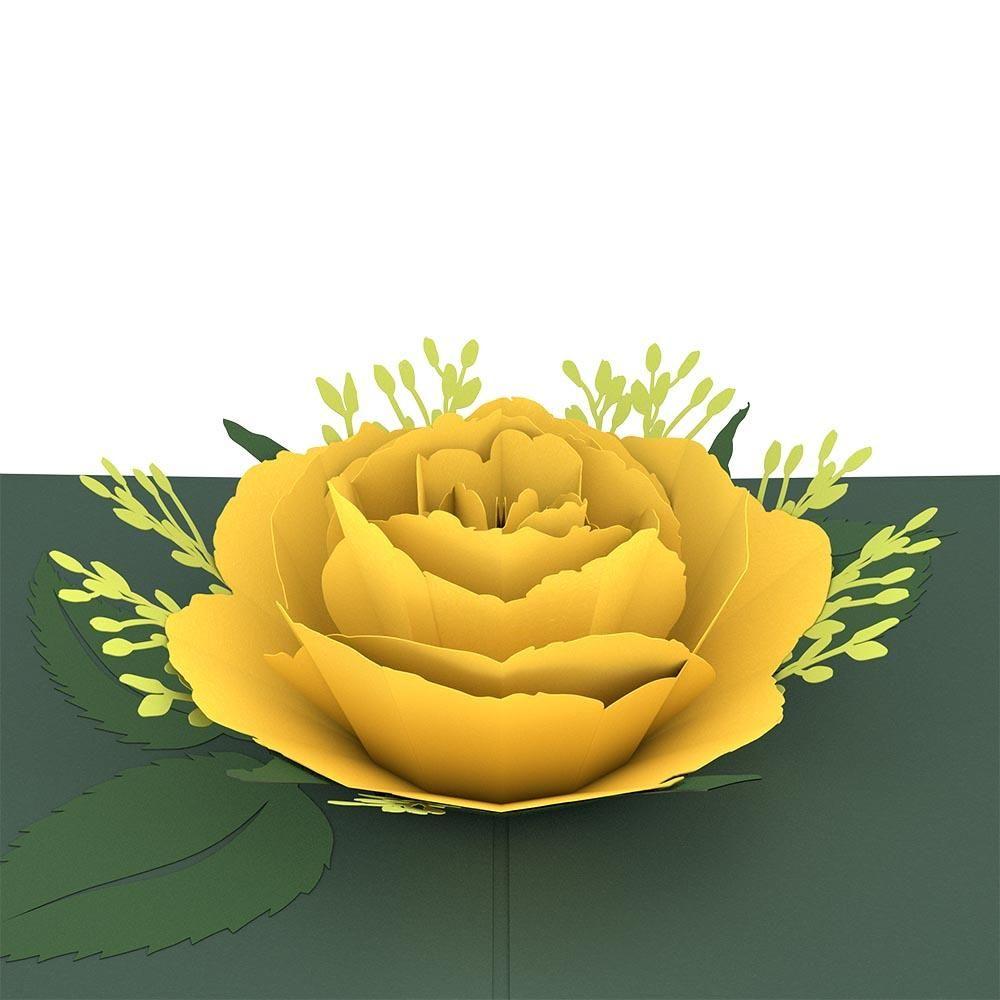 Yellow Bloom Logo - Yellow Rose Bloom - Lovepop