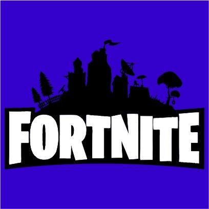 Fortite Logo - Fortnite Logo Men's Royal Blue T-Shirt (X-Large) - Merch Online | Raru