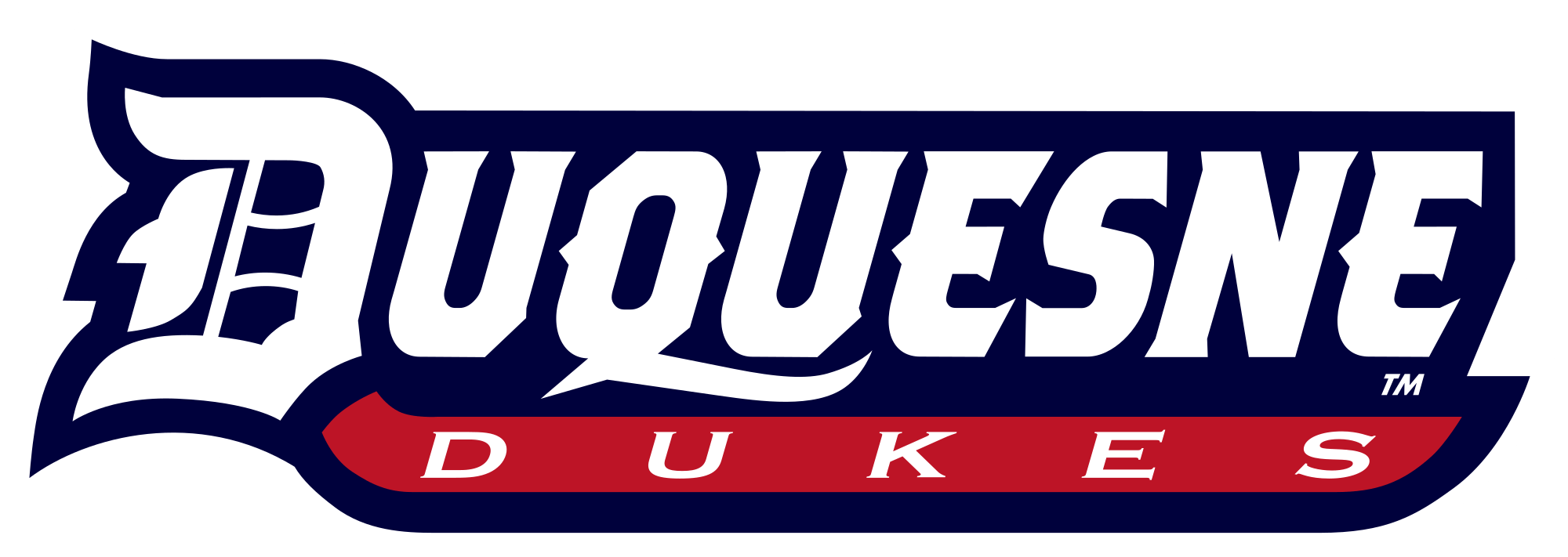 Duquesne University Logo - File:Duquesne Dukes wordmark.svg - Wikimedia Commons
