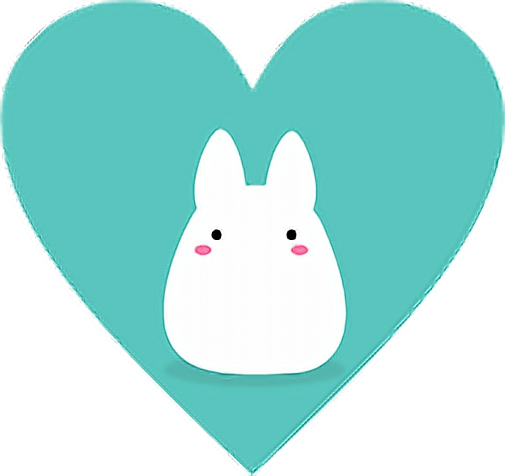Cute Bunny Logo - love cute bunny logo