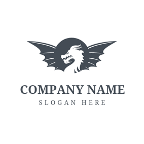 Dragon Wing Logo - Free Wings Logo Designs | DesignEvo Logo Maker