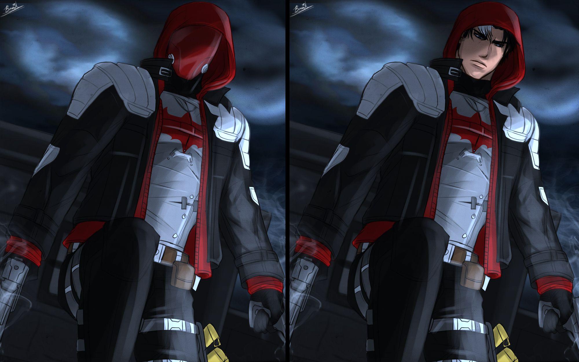 Red Hood Batman Arkham Logo - Jason Todd \ Red Hood outfit from Batman: Arkham Knight Fan art made ...