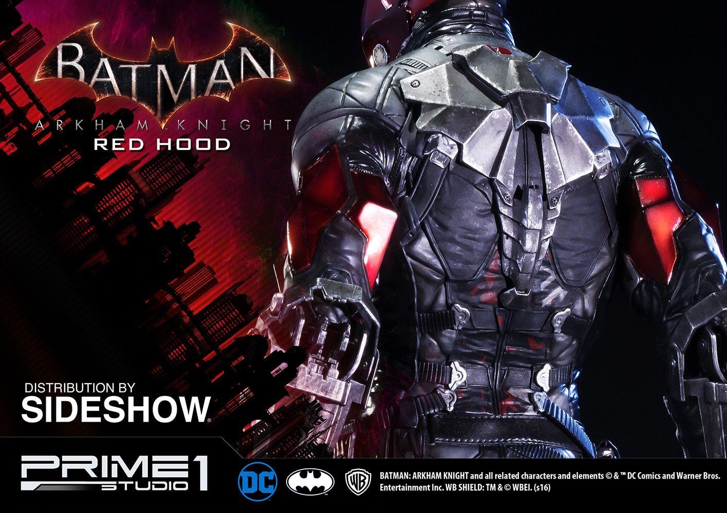 Red Hood Batman Arkham Logo - DC Comics Red Hood Polystone Statue by Prime 1 Studio | Sideshow