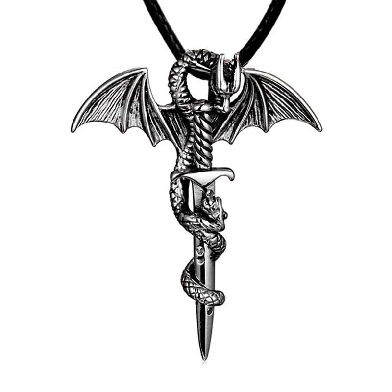Dragon Wing Logo - Detail Feedback Questions about Men's Pendant Necklace Stainless ...
