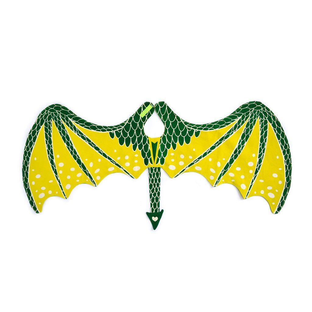 Dragon Wing Logo - Green Dragon Wings